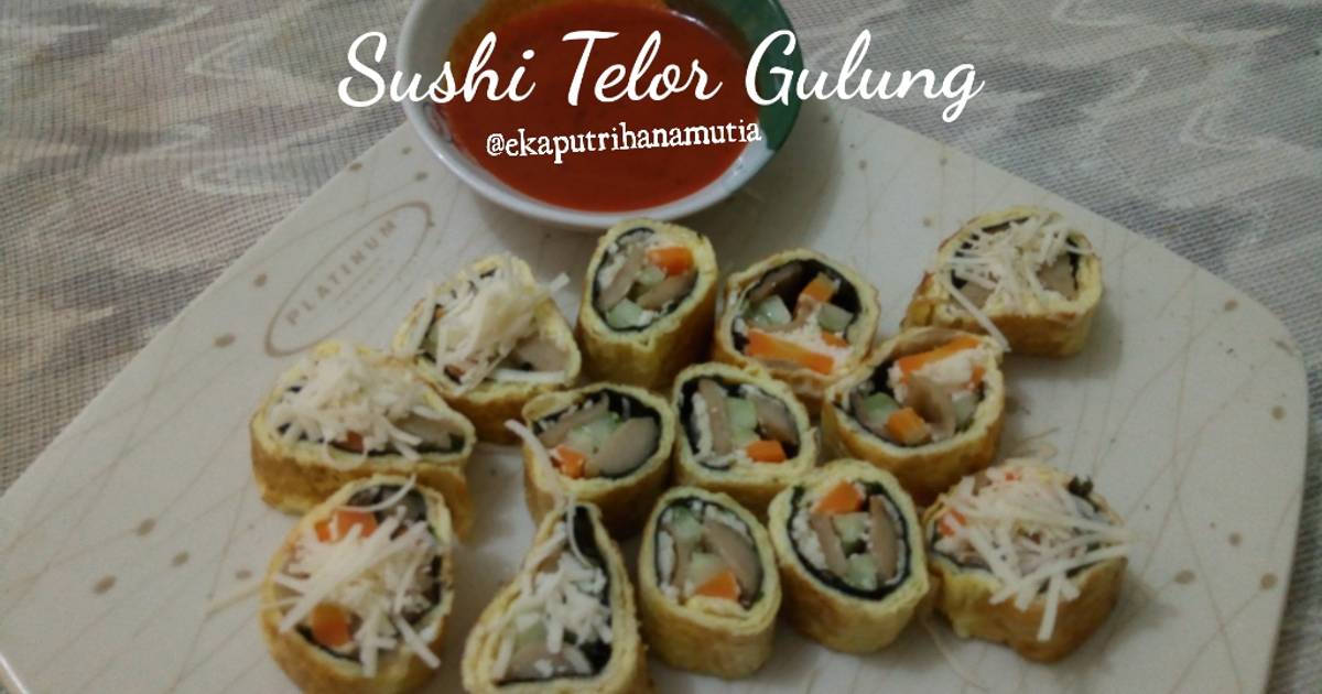 587 resep sushi roll enak dan sederhana - Cookpad