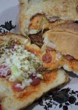 roti bakar pizza teflon