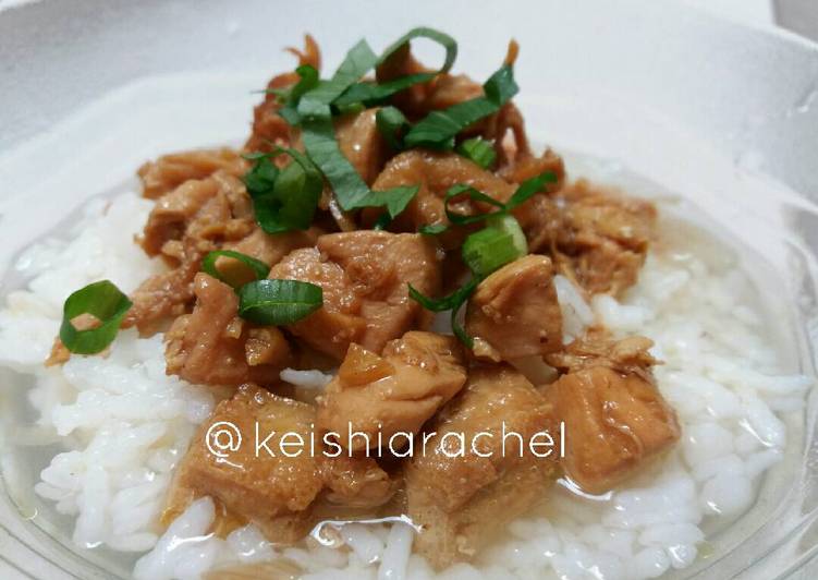 resep makanan Nasi Bakmoy Ayam  #MaMaKei
