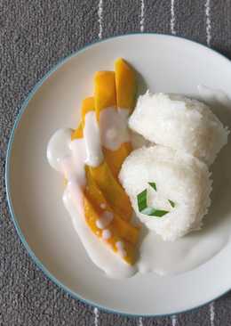 Mango sticky rice - magic jar/rice cooker