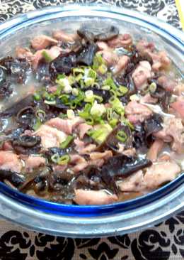 Ayam tim jamur kuping