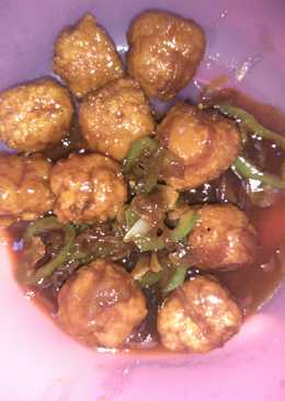 Bola Bola Daging Cabe Gendot