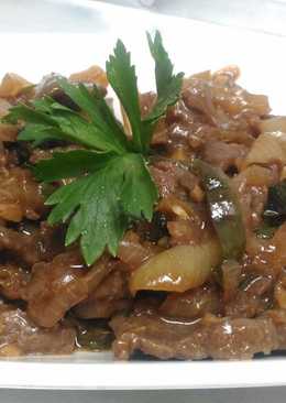 Beef teriyaki
