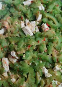 Tumis Pare Tahu bumbu komplit