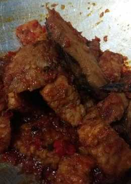 Balado tempe tongkol ala anak kosan