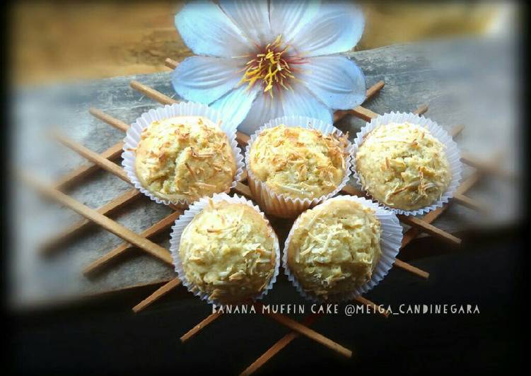 resep masakan Banana Muffin Cake