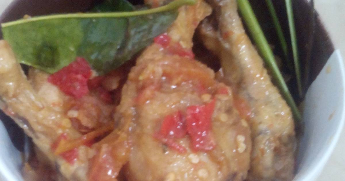 Ayam ricarica pedas manis  182 resep  Cookpad