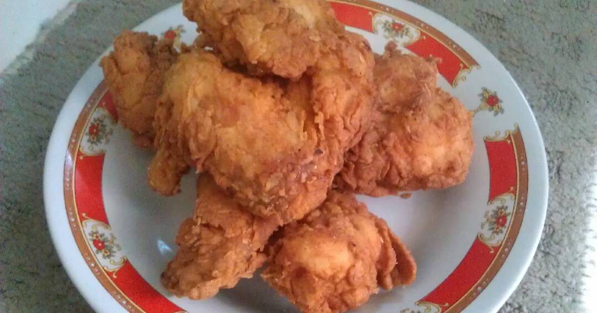 Resep Ayam Goreng Crispy Gurih ala pirzands