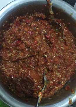 Sambel terasi Vegan