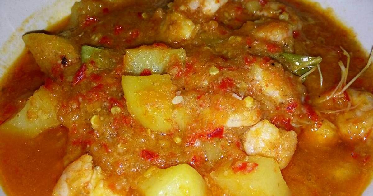 Resep Sambal  Goreng Udang  Kentang  oleh Mamah Raisa Cookpad