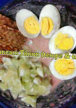 Terancam Timun (Tempe & Telur)