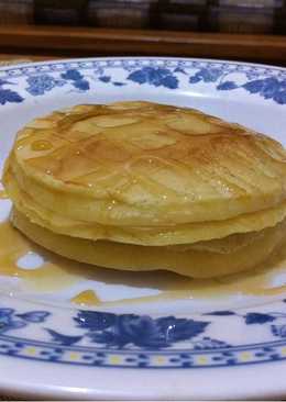 Pancake susu madu tanpa baking powder
