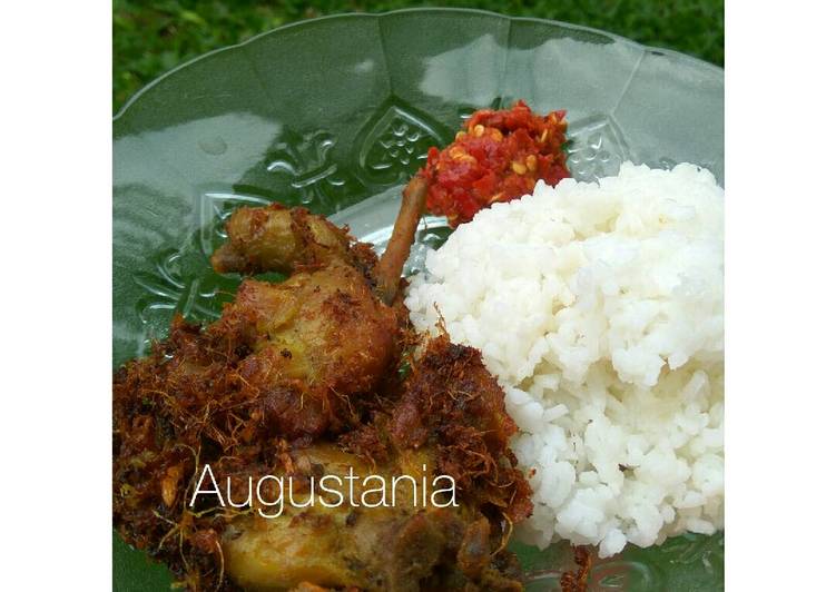 cara membuat Ayam Goreng Lengkuas Presto