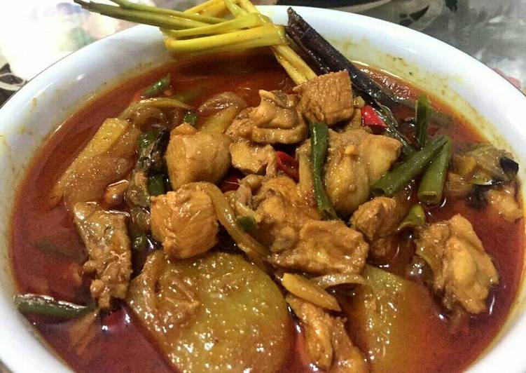 resep Ayam kecap pedas tombak by Wynes