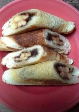 ðRoti bakar teflon isi pisang+meisesð