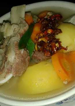 Sop Iga Ekspress Bumbu Minimalis ala Dapur Ken