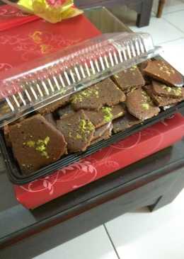 Brownies crispy green tea