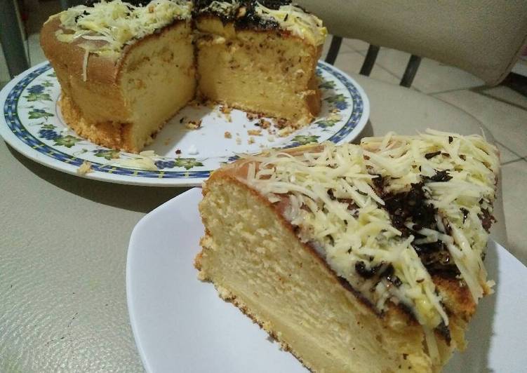 gambar untuk resep makanan Vanilla sponge cake basic tanpa bp dan ovalet