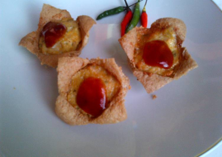 resep makanan Tahu goreng merekah