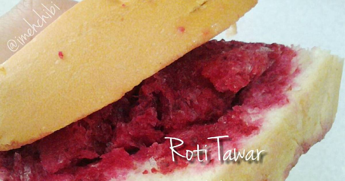 Resep Roti Tawar isi Beetroot Lemonade Sherbet