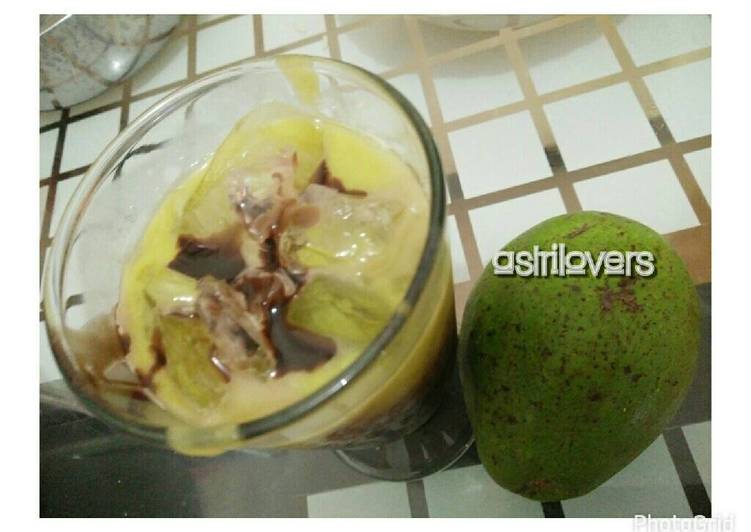 resep masakan Jus alpukat sederhana