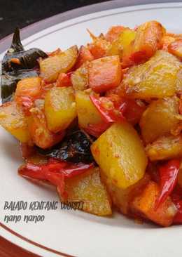 Balado Kentang Wortel #RabuBaru