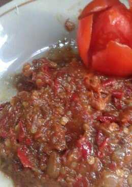 Sambel terasi jawaðŸ˜ŠðŸ˜Š