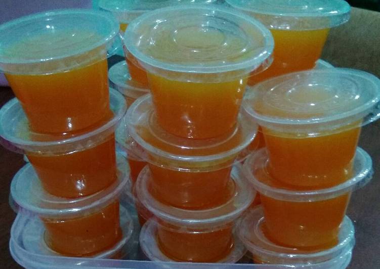 resep makanan Puding Mangga