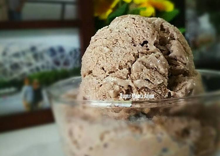 Ice Cream Chocolate (3 Bahan) 30 menit