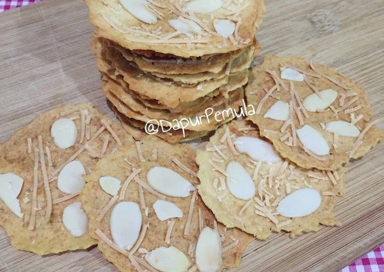 Resep Almond Crispy Cookies By Dapur Pemula