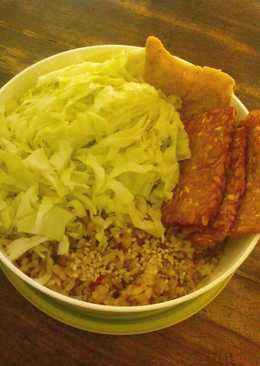 Nasi Goreng Tempe Kemiri