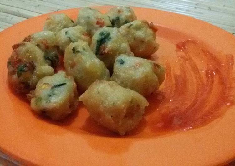 Resep Bakso Ayam Goreng Sayur Oleh Betty yuliasari