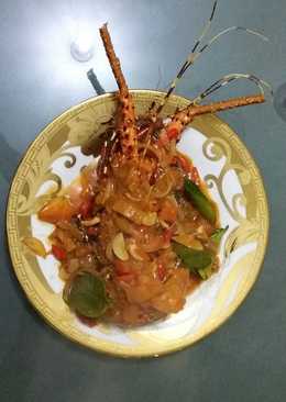 Lobster saus tiram ala oele