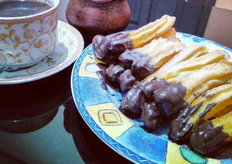 gambar untuk resep Churros keju renyah lembuuuut di dalam ala mama nadyne