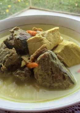 Gulai Pangek Masin Ikan Tongkol