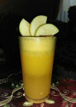 Mix juice orange apple