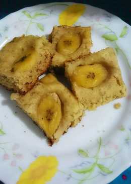 Banana Cake Eggless (no mixer & oven)