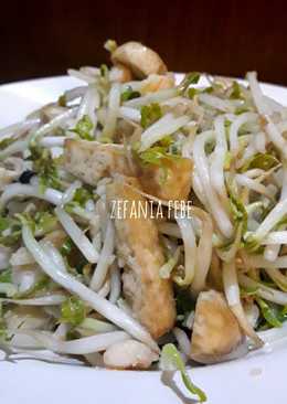 Tumis Toge Udang Tahu