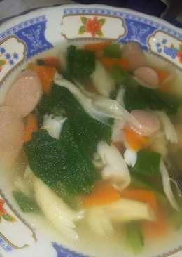 Sop Sosis Jamur