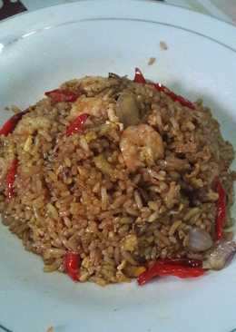 Nasi goreng udang kobe saus tiram