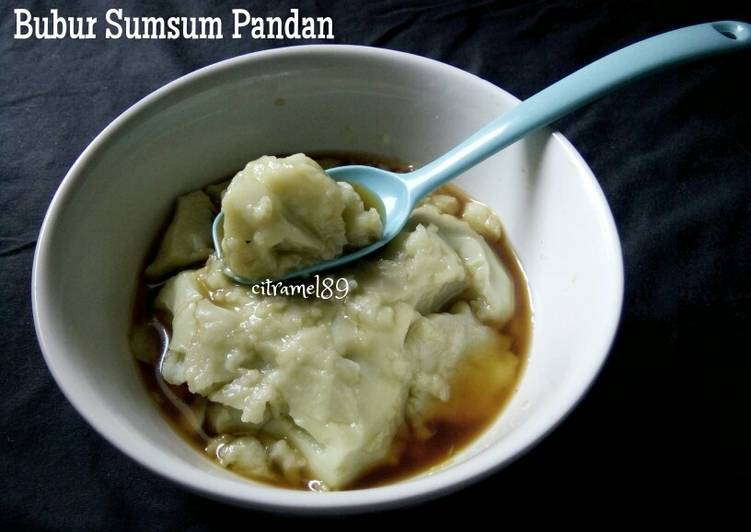 Resep Bubur Sumsum Pandan oleh Citramel89 Cookpad