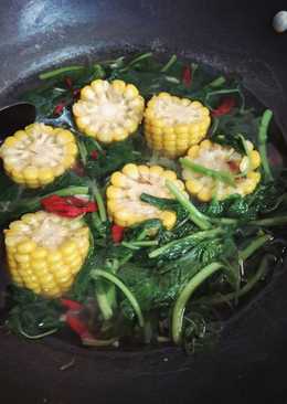 Sayur bayam jagung ðŸŒ½