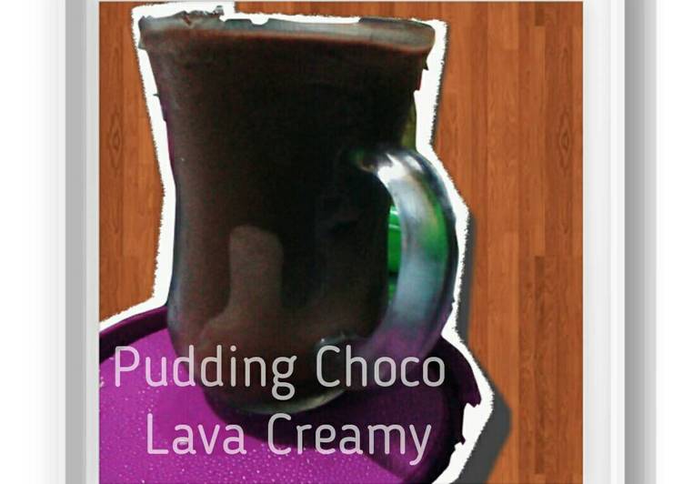 gambar untuk resep makanan Pudding Choco Lava Creamy