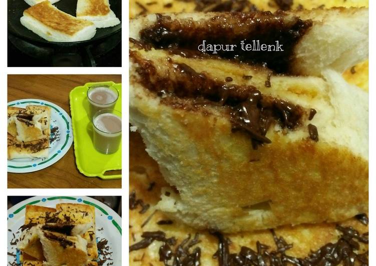 Resep Roti Bakar Teflon (Coklat Lumer) Dari Lastiur Manik (dapur
tellenk)