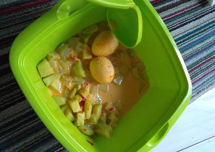 Resep Labu siem telur kuah santan Karya Vesly Wulandary