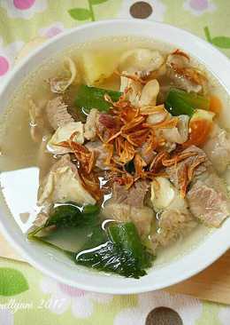 Sop daging & tetelan sapi #kitaberbagi