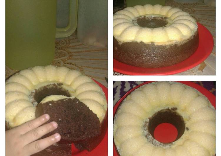 resep Brownies kukus toping keju