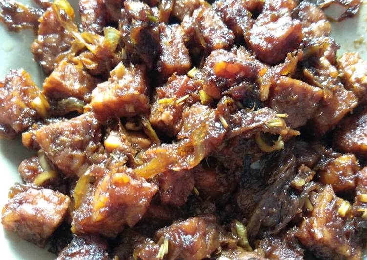 resep masakan Tempe Kecap