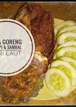 Nila goreng krispi & sambal sari laut