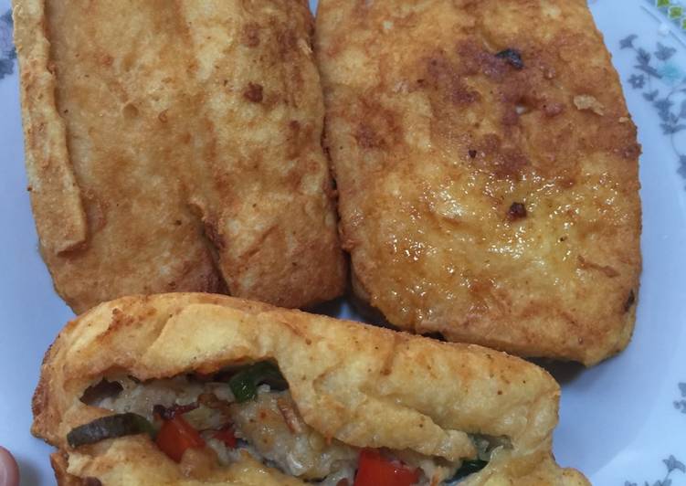 Resep Tahu isi Ayam jeletot Oleh Adytya Martha Devi Pratiwi